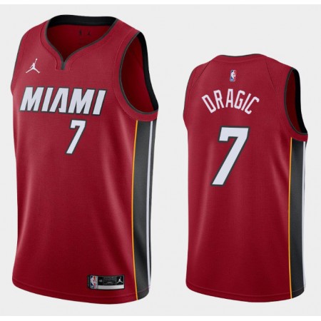 Herren NBA Miami Heat Trikot Goran Dragic 7 Jordan Brand 2020-2021 Statement Edition Swingman